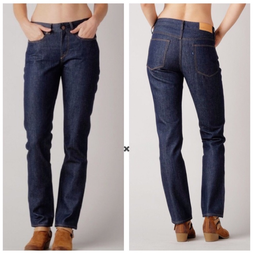 Levi’s Made & Crafted Sticks Slim Raw Hem Jeans